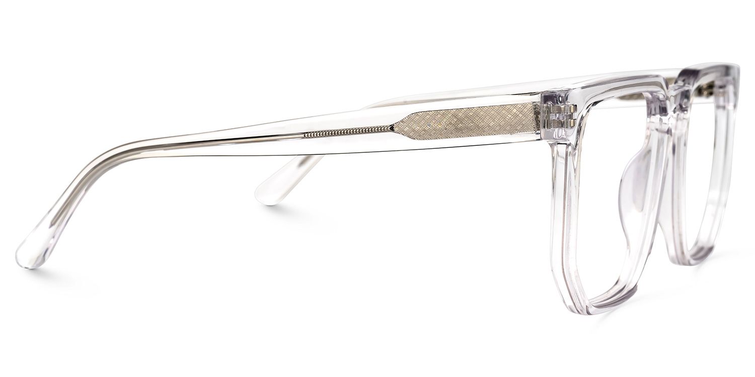 Matherne Square Clear Glasses | ZEELOOL Canada2