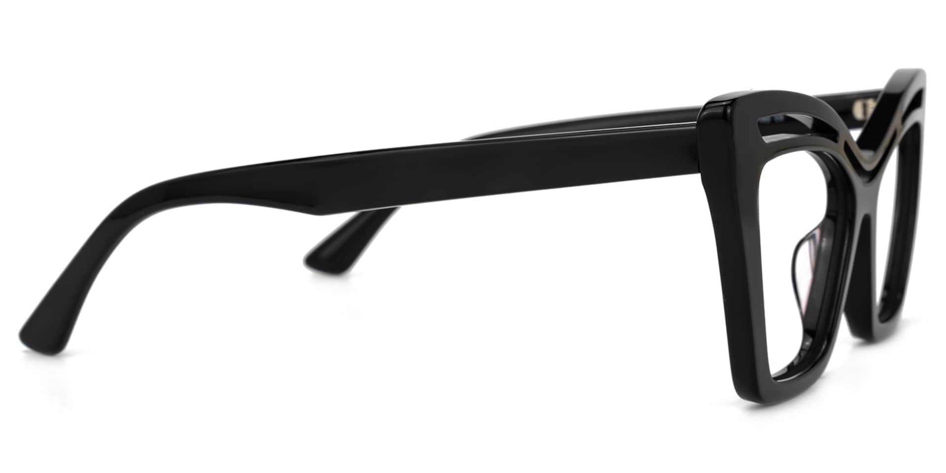 Arsolon Cateye Black Glasses | Zeelool Glasses2