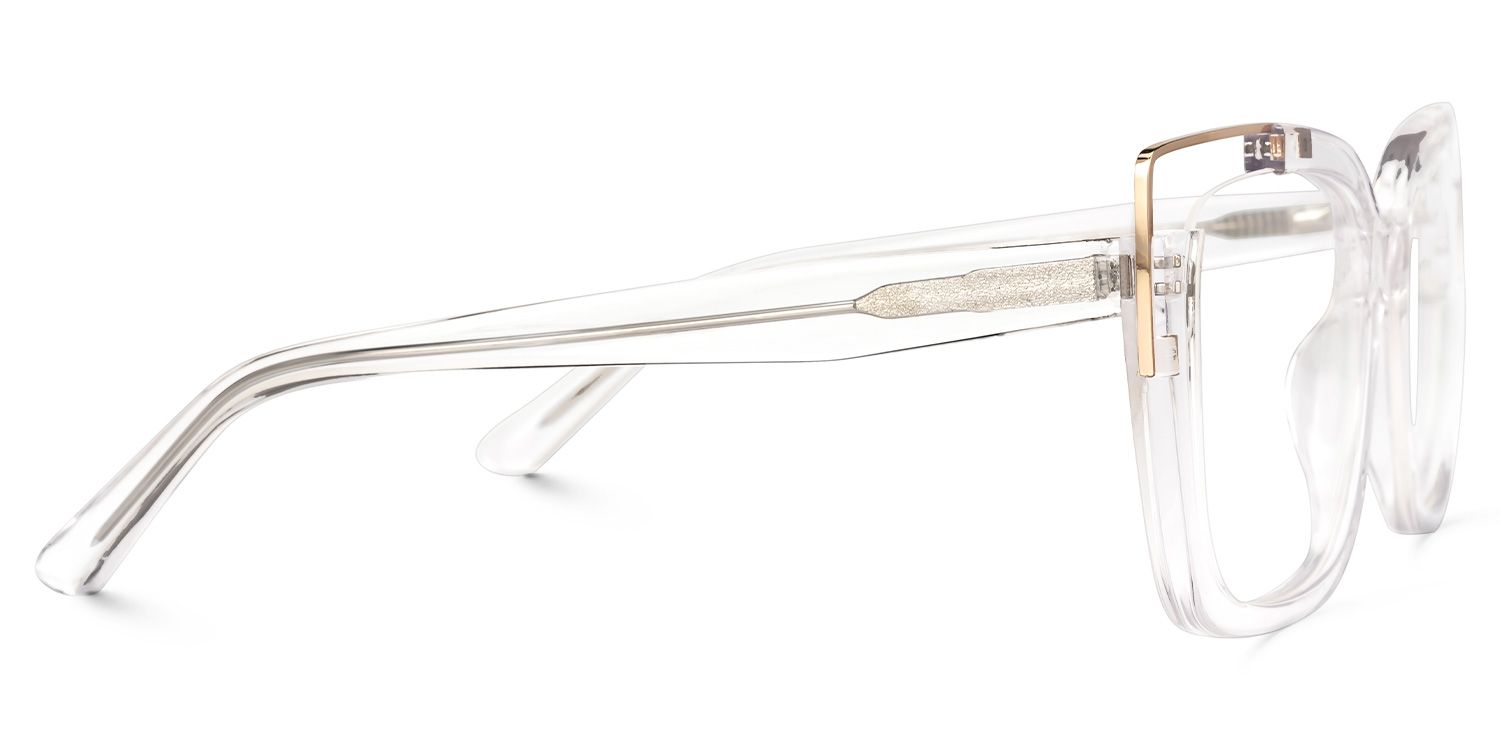 Dortch Square Clear Glasses | Zeelool Glasses2