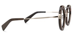 Talkami Round Brown Glasses2