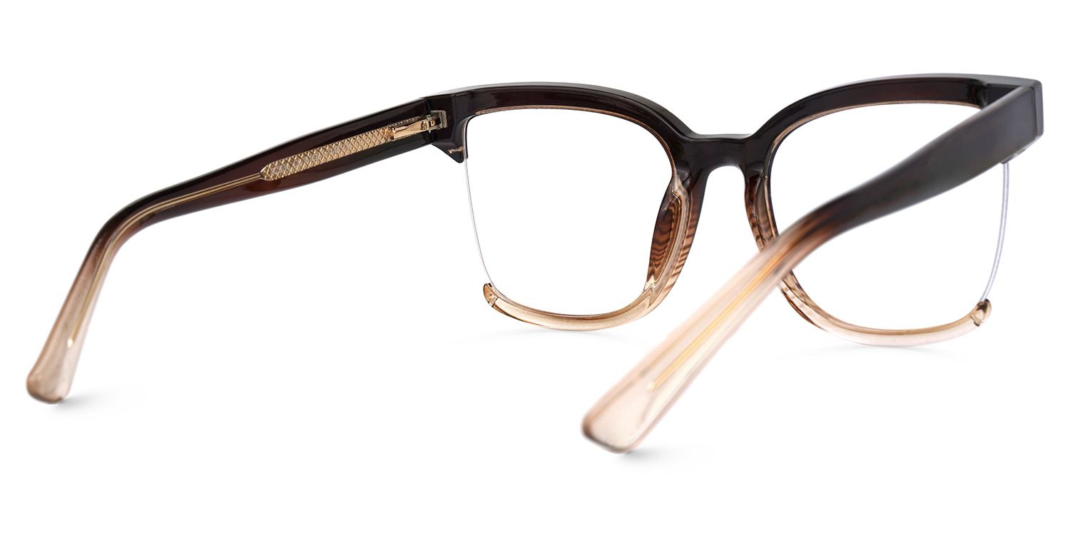 Cadogan Square Brown Glasses | Zeelool Glasses3