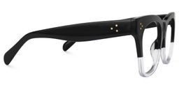 Tandy Rectangle Black-Clear Glasses2