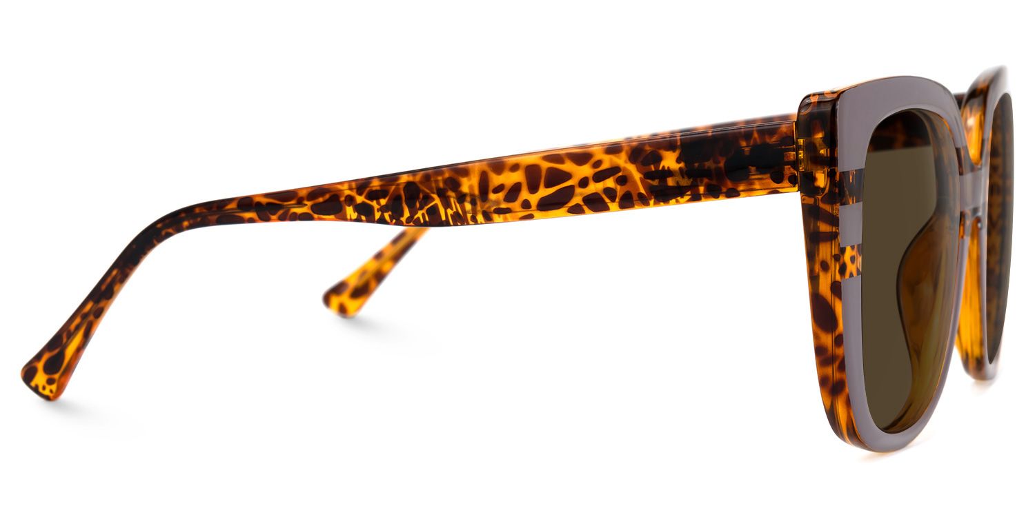 Brenda Square Mauve Sunglasses | Zeelool Glasses2