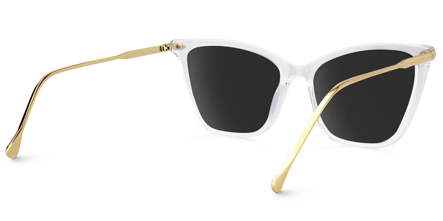 Hilary Butterfly Crystal Sunglasses | Zeelool Glasses4