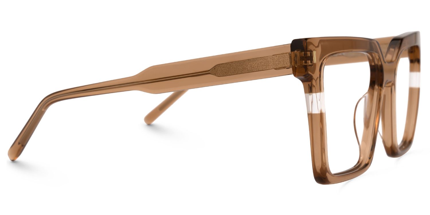 Lola Cateye Brown Glasses | Zeelool Glasses2