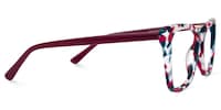 Fountain Cateye Blue-Red Glasses2