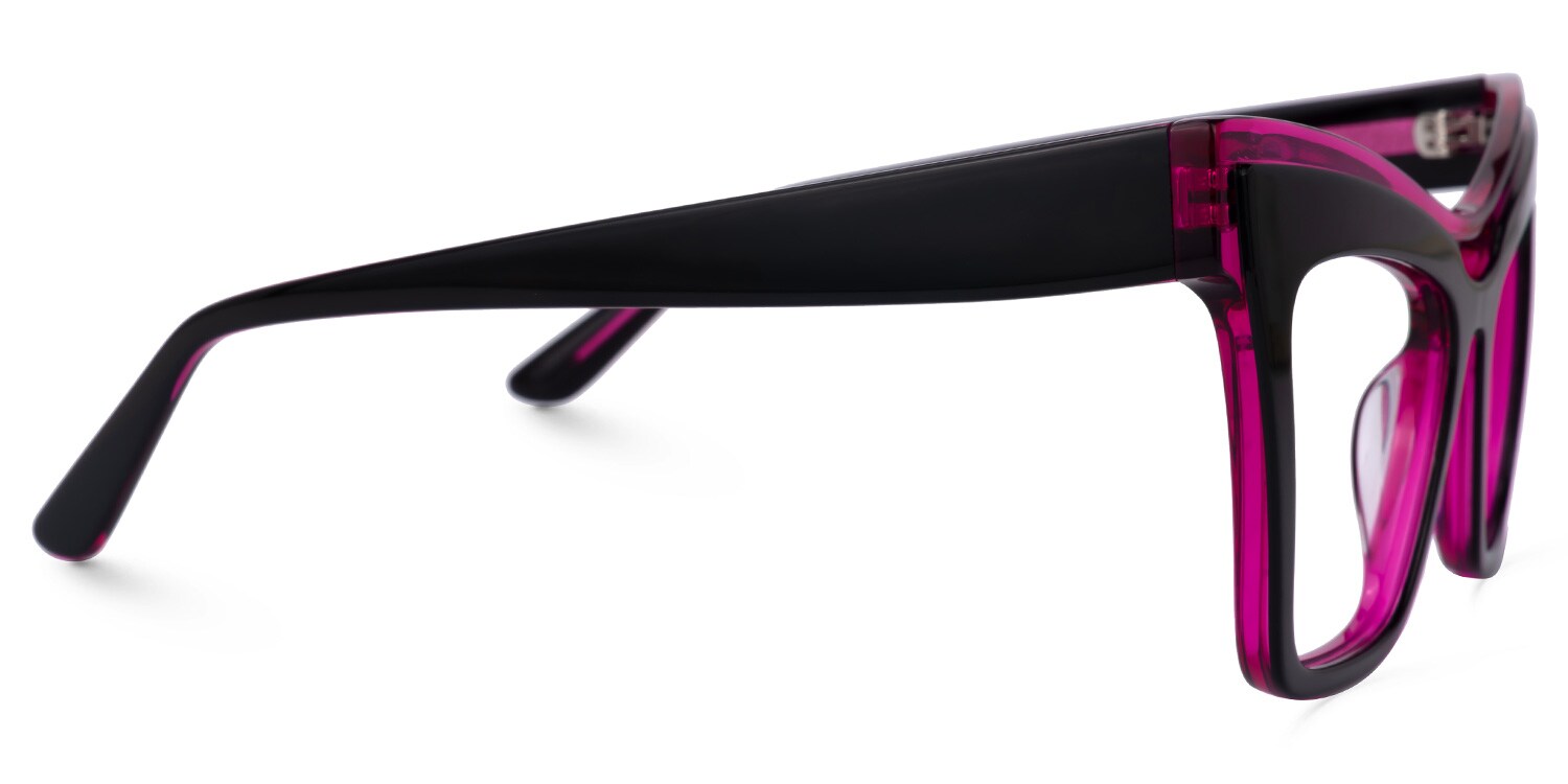 Black Round Glasses incl. $0 High Index Lenses with Saddle