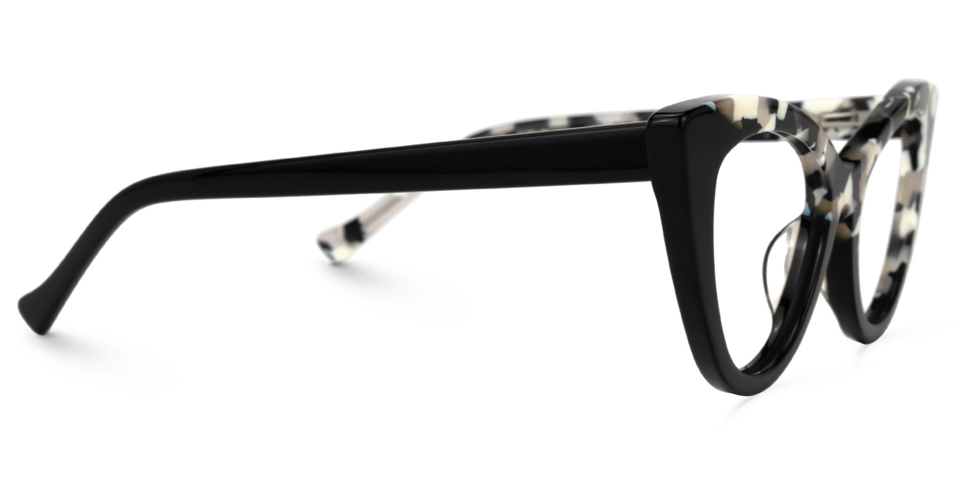 Maxine Cateye Glasses and Black-Tortoise Frames2