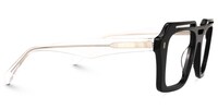 Sheree Square Black Glasses2