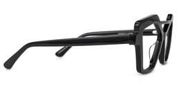 Keawna Geometric Black Glasses2