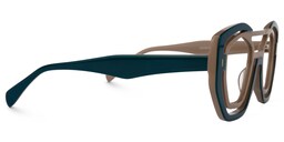 Valeria Geometric Green-Coffee Glasses2