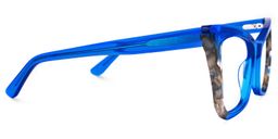 Saniya Cateye Blue Glasses2