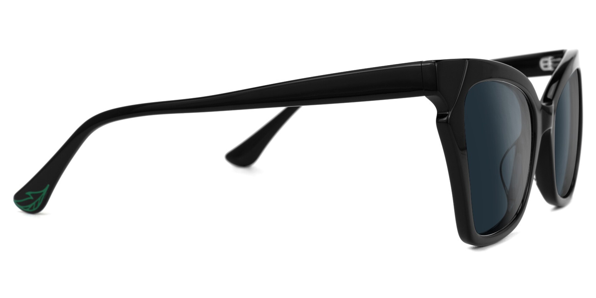 Diaz Cateye Black Sunglasses | Zeelool Glasses2
