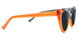 Maxine Cateye Orange Sunglasses2