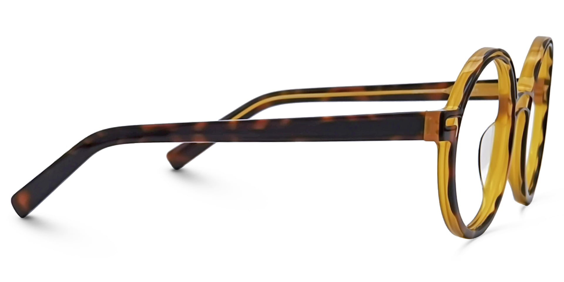 Chantel Round Tortoise Glasses | Zeelool Glasses2