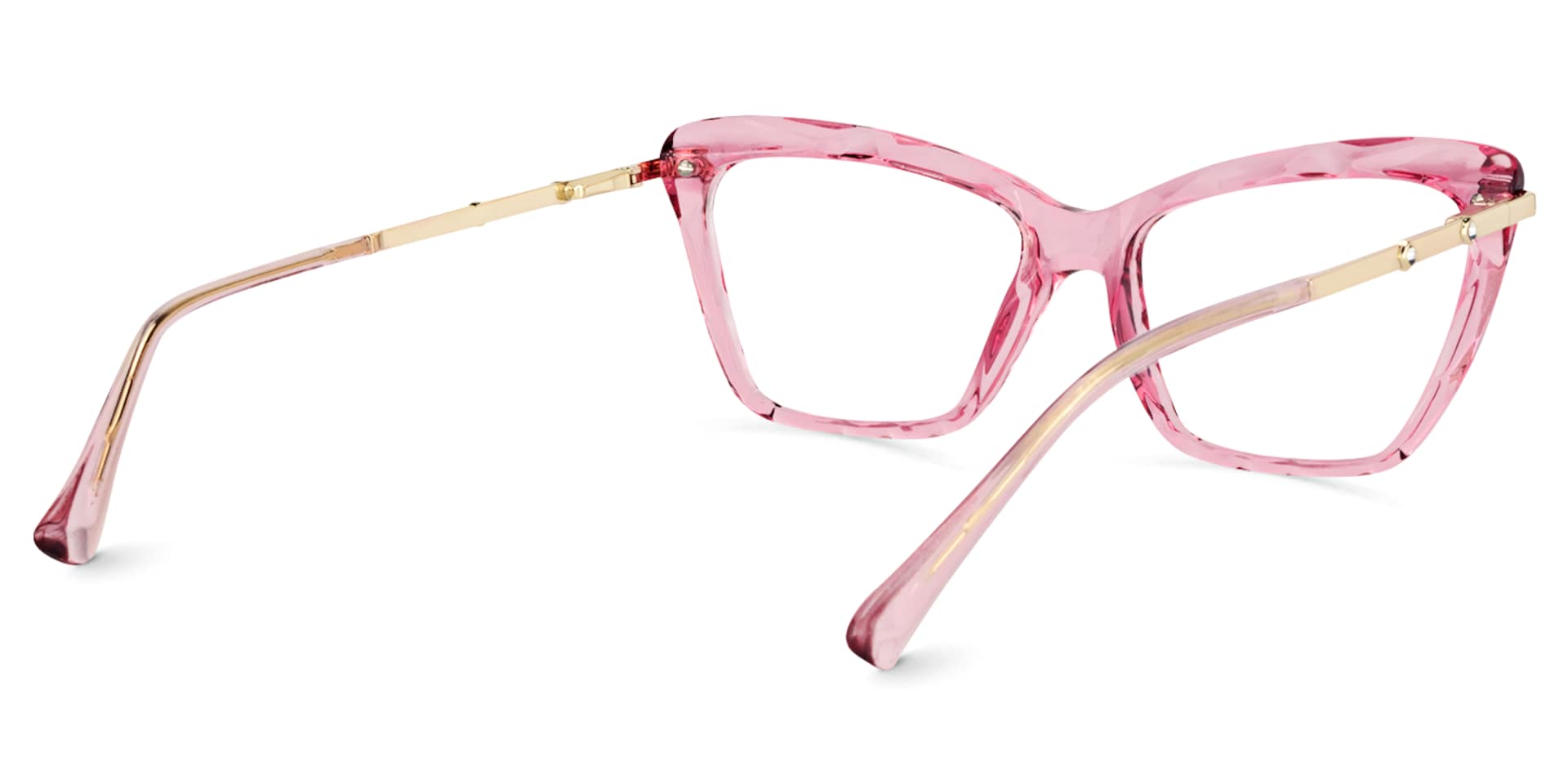 Juliet Pink Cat-eye Frame Glasses for Women | Zeelool3
