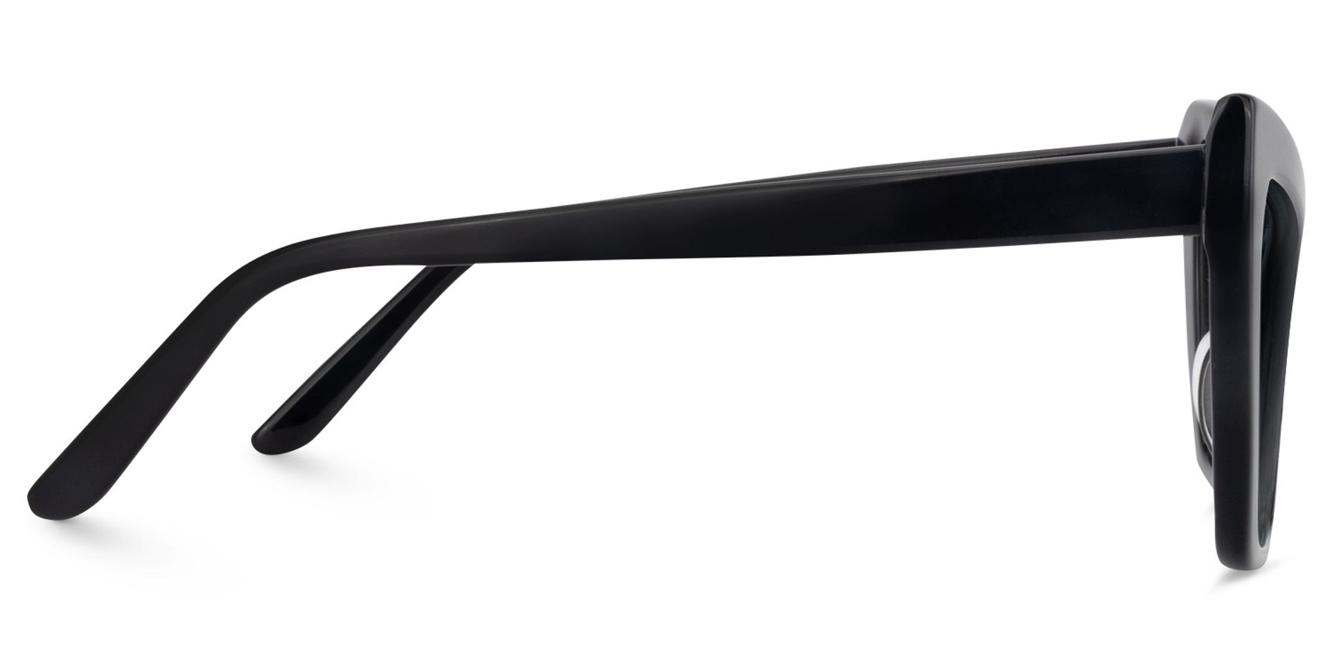 Driscoll Cateye Black Sunglasses | Zeelool Glasses2