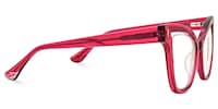 Bautista Cateye Red Glasses2