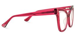 Bautista Cateye Red Glasses2
