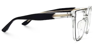 Mirta Square Black-Crystal Glasses2