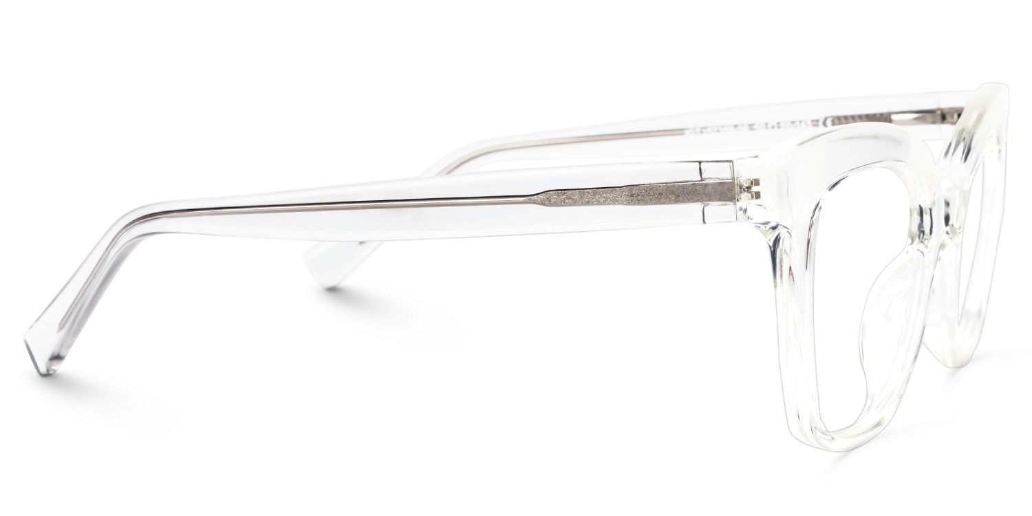 Santiago Cateye Clear Glasses | Zeelool Glasses2