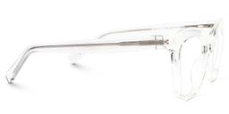 Santiago Cateye Clear Glasses2
