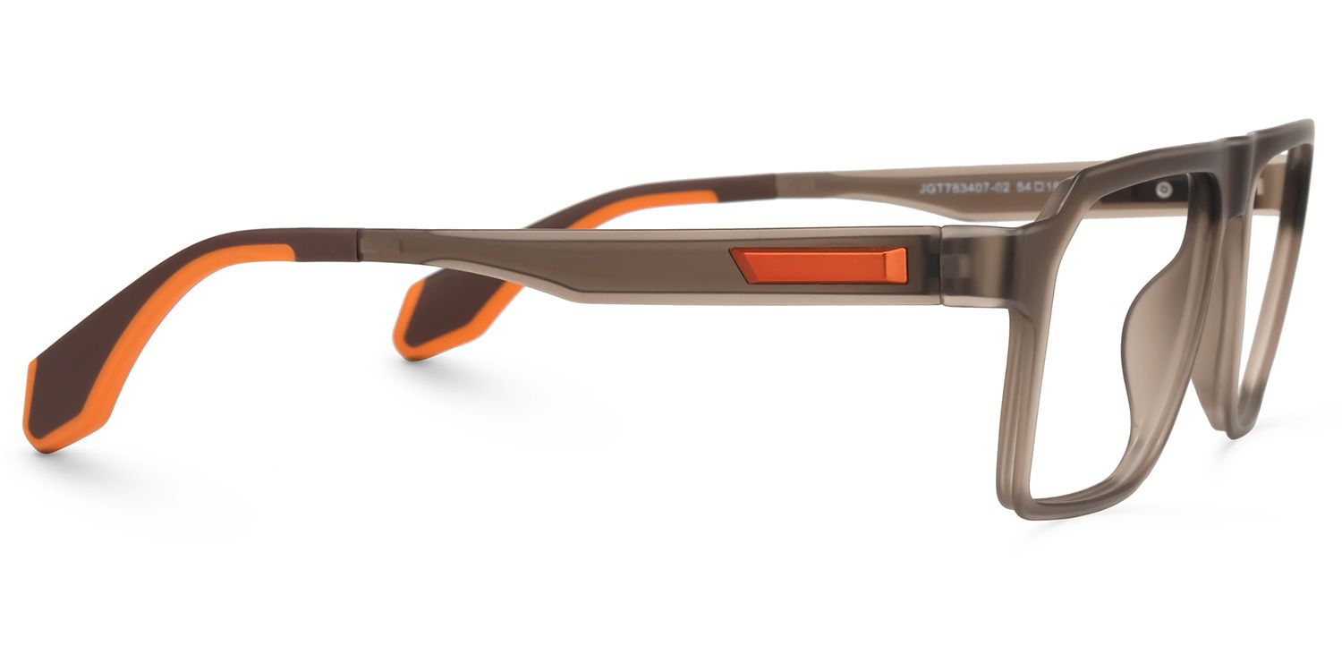 Arnold Aviator Brown Glasses | Zeelool Glasses2