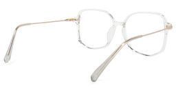 Payton Geometric Clear Glasses4