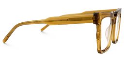 Mariily Square Brown Glasses2