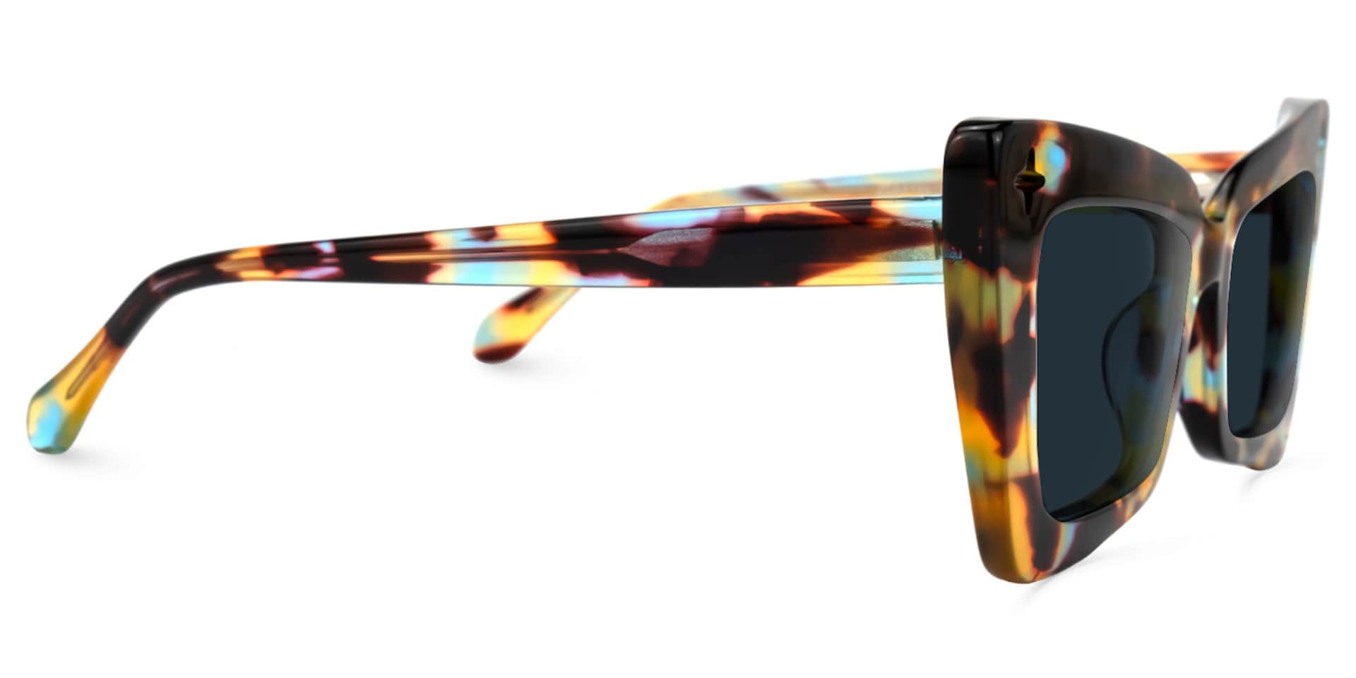 Kairos Cateye Tortoise Sunglasses | Zeelool Glasses2