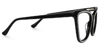 Goswami Square Black Glasses2