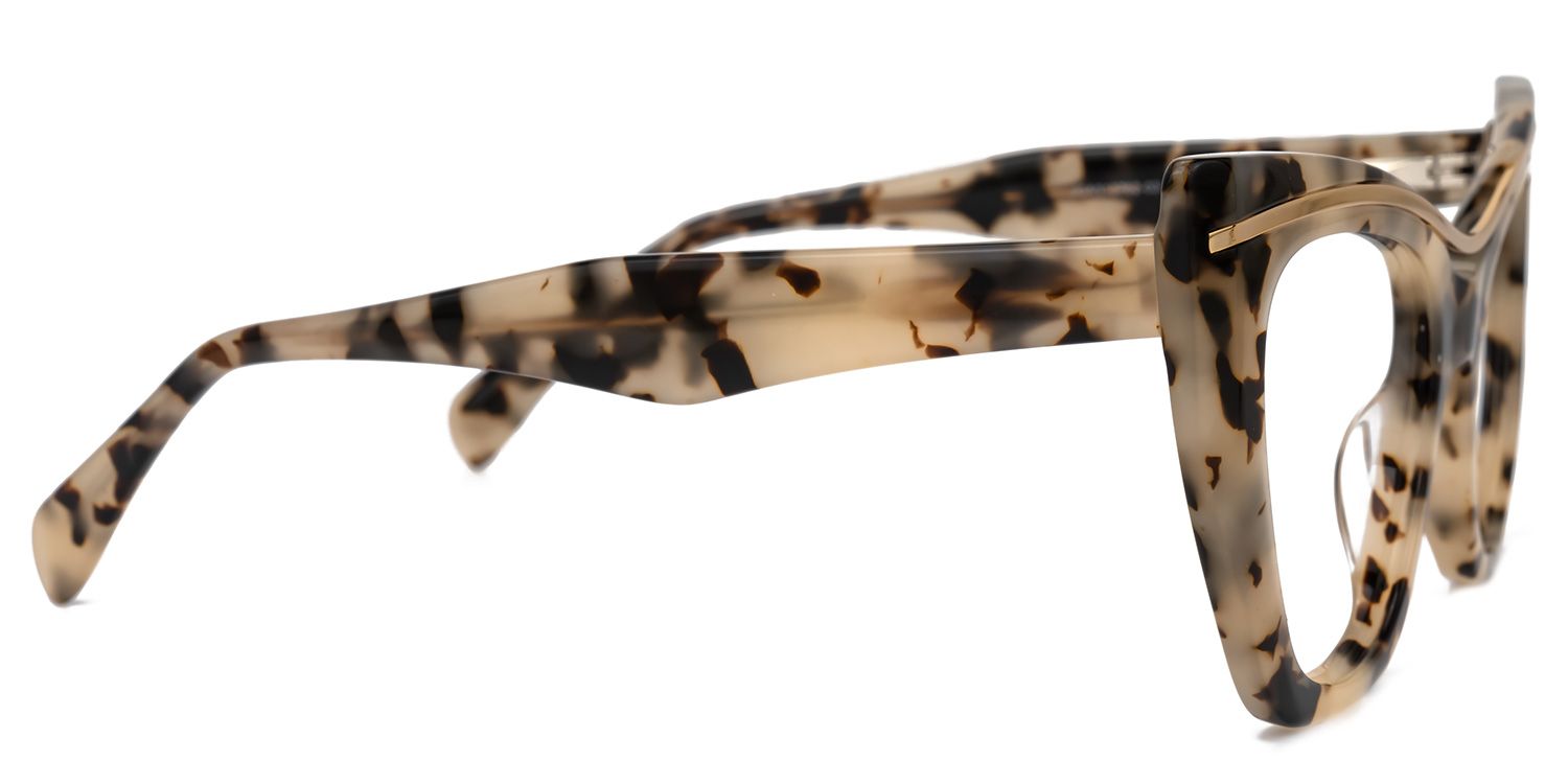 Kamal Cateye Tortoise Glasses | Zeelool Glasses2