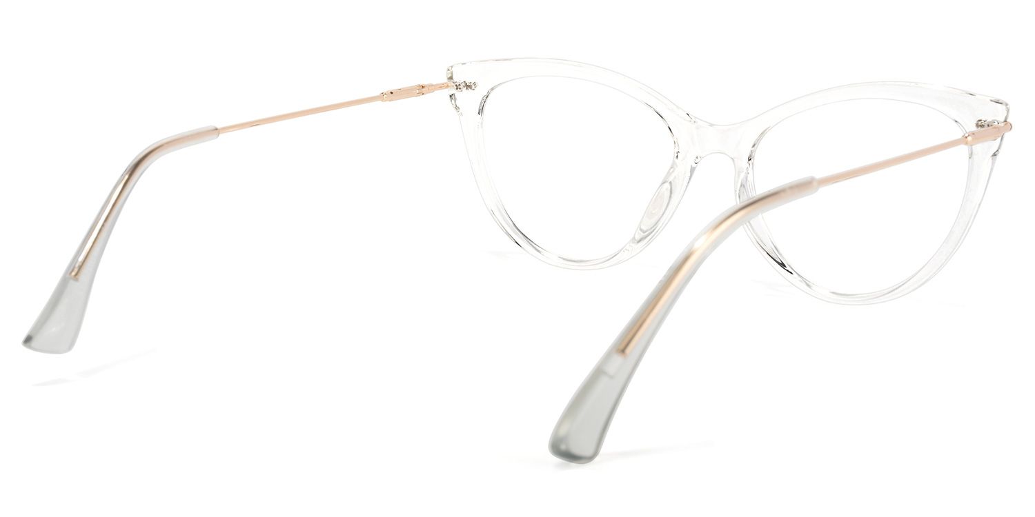 Pablo Cateye Clear Glasses | Zeelool Glasses
