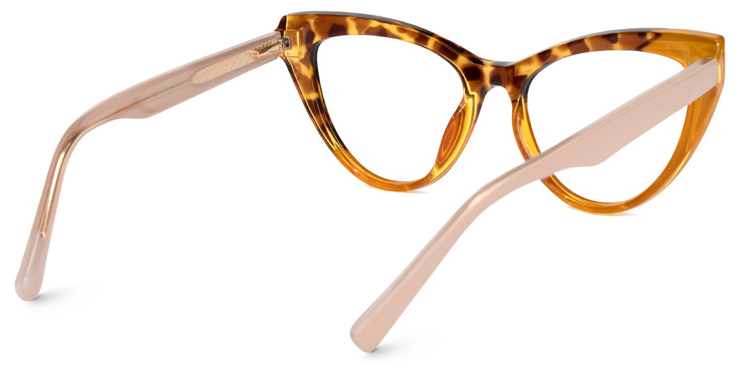 Minns Cateye Two-Tone Glasses | Zeelool Glasses3