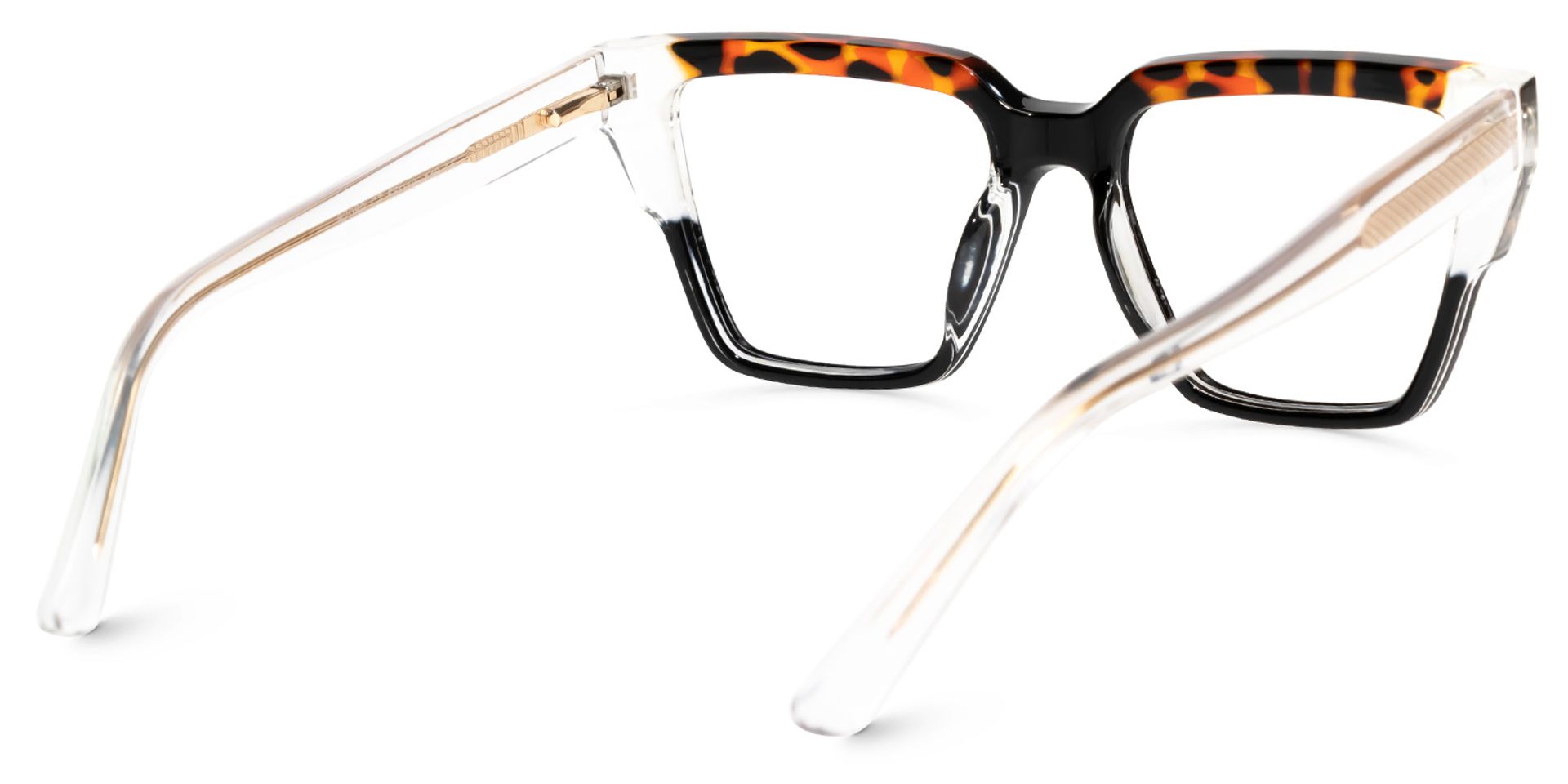 Hemazro Square Black Glasses | Zeelool Glasses3
