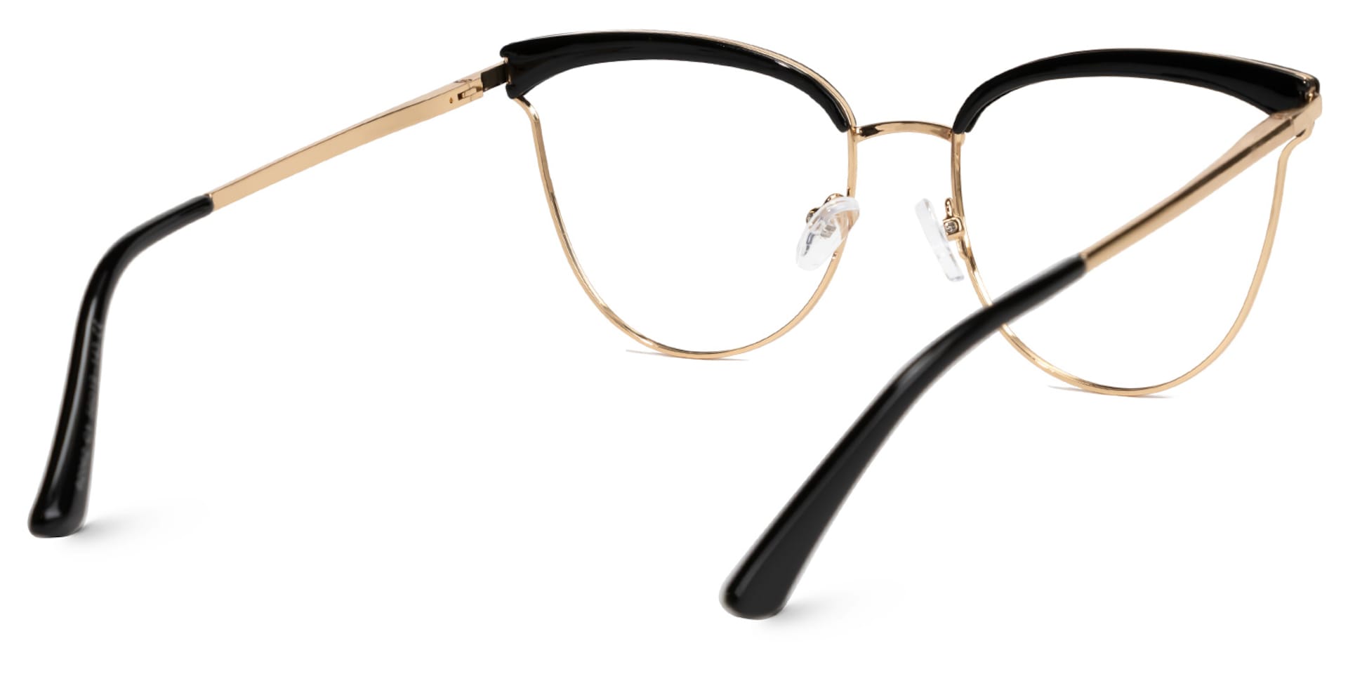 Lawrence Cateye Black Glasses | Zeelool Glasses3