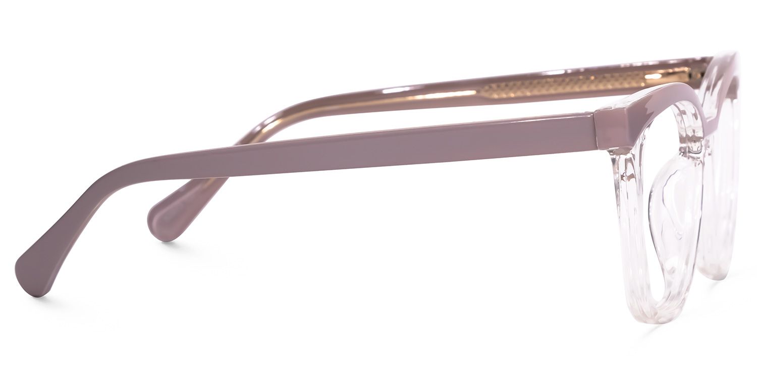 Folly Square Clear Glasses | Zeelool Glasses2