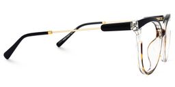 Taung Cateye Black Glasses2