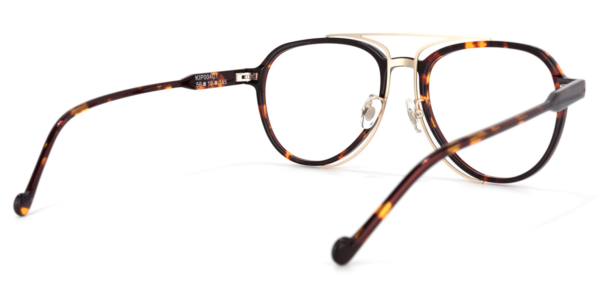 Ezra Geometric Tortoise Glasses | Zeelool Glasses4