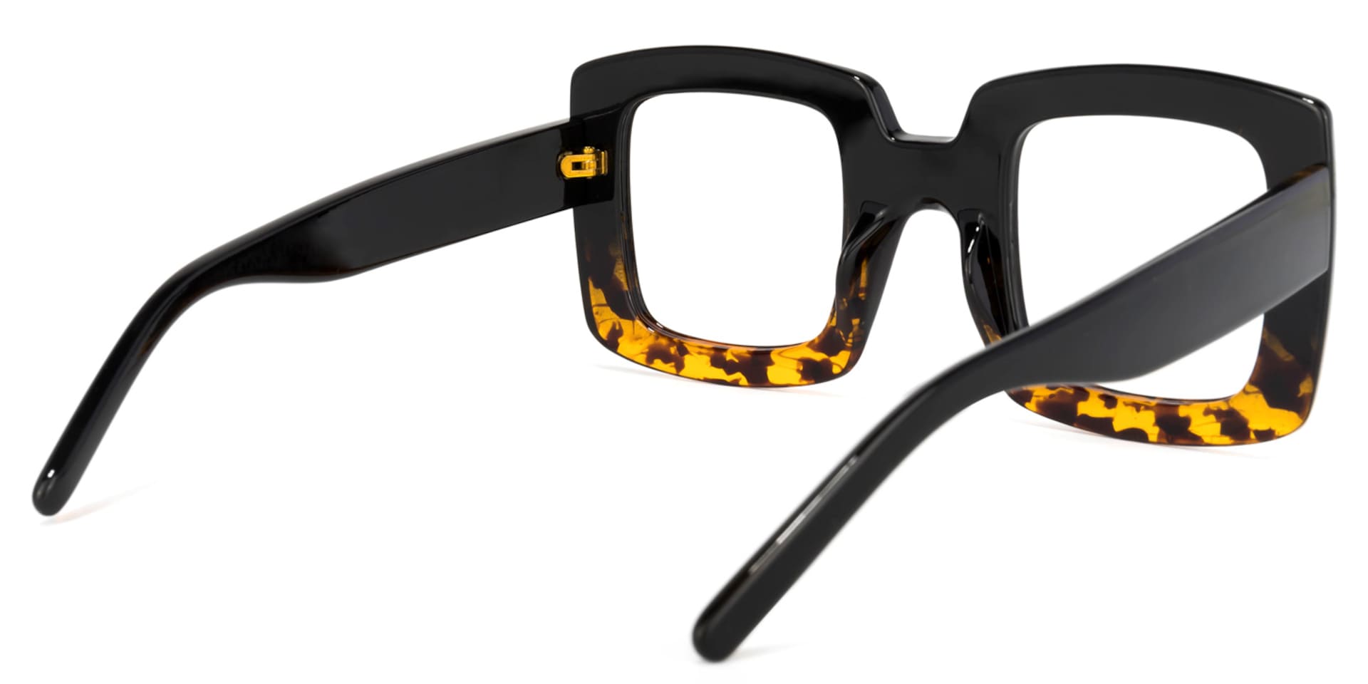 Quincey Square Black Glasses | Zeelool Glasses4