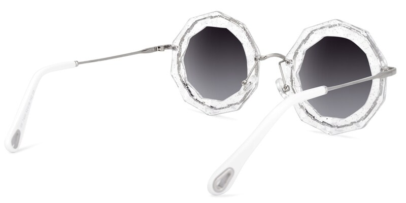 Princess Geometric Crystal Sunglasses | Zeelool Glasses4