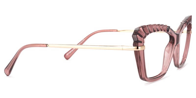 Sophie Cateye Light-Purple Glasses | Zeelool Glasses3