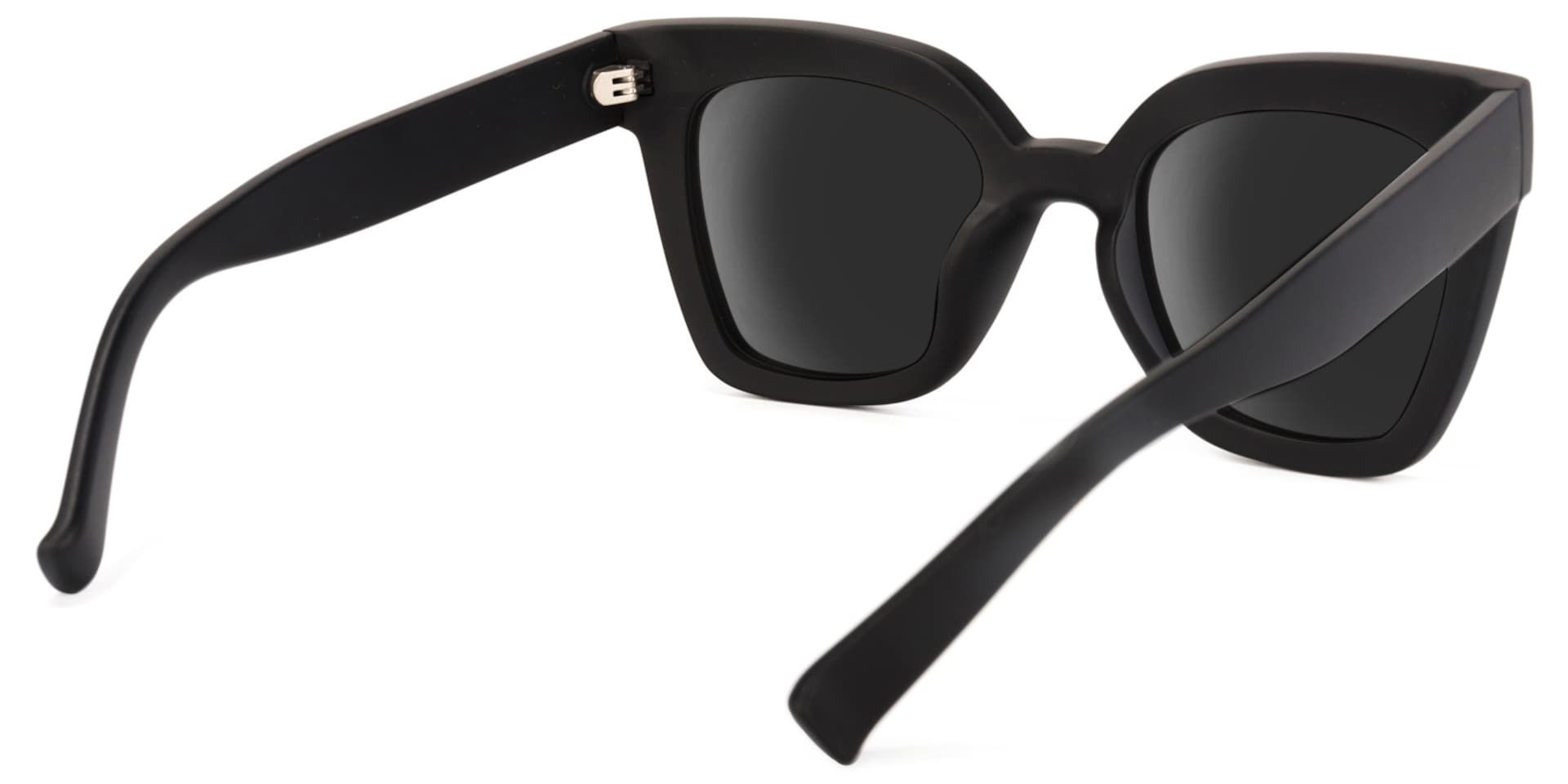 Malcolm Black Sunglasses with Square Frames | Zeelool3