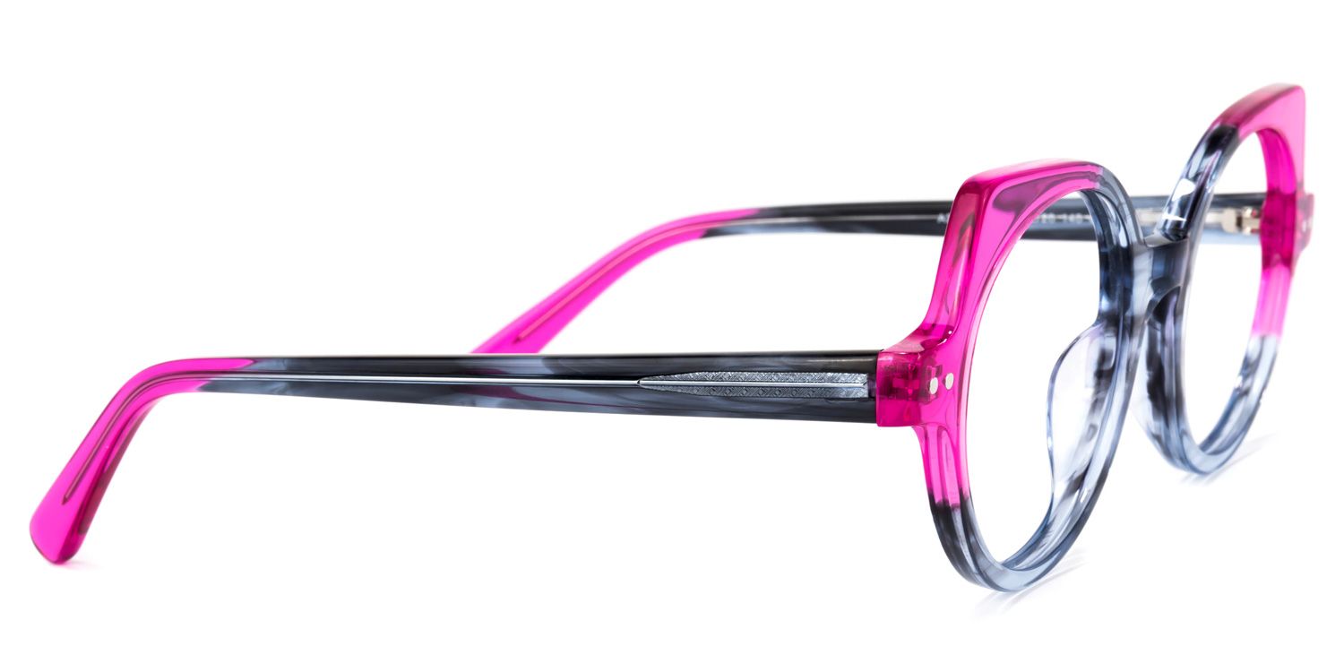 Gilbert Cateye Gray Glasses | Zeelool Glasses4
