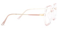 Tanner Geometric Pink Glasses3