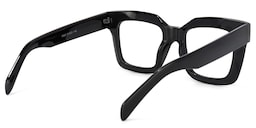 Trinity Square Black Glasses4