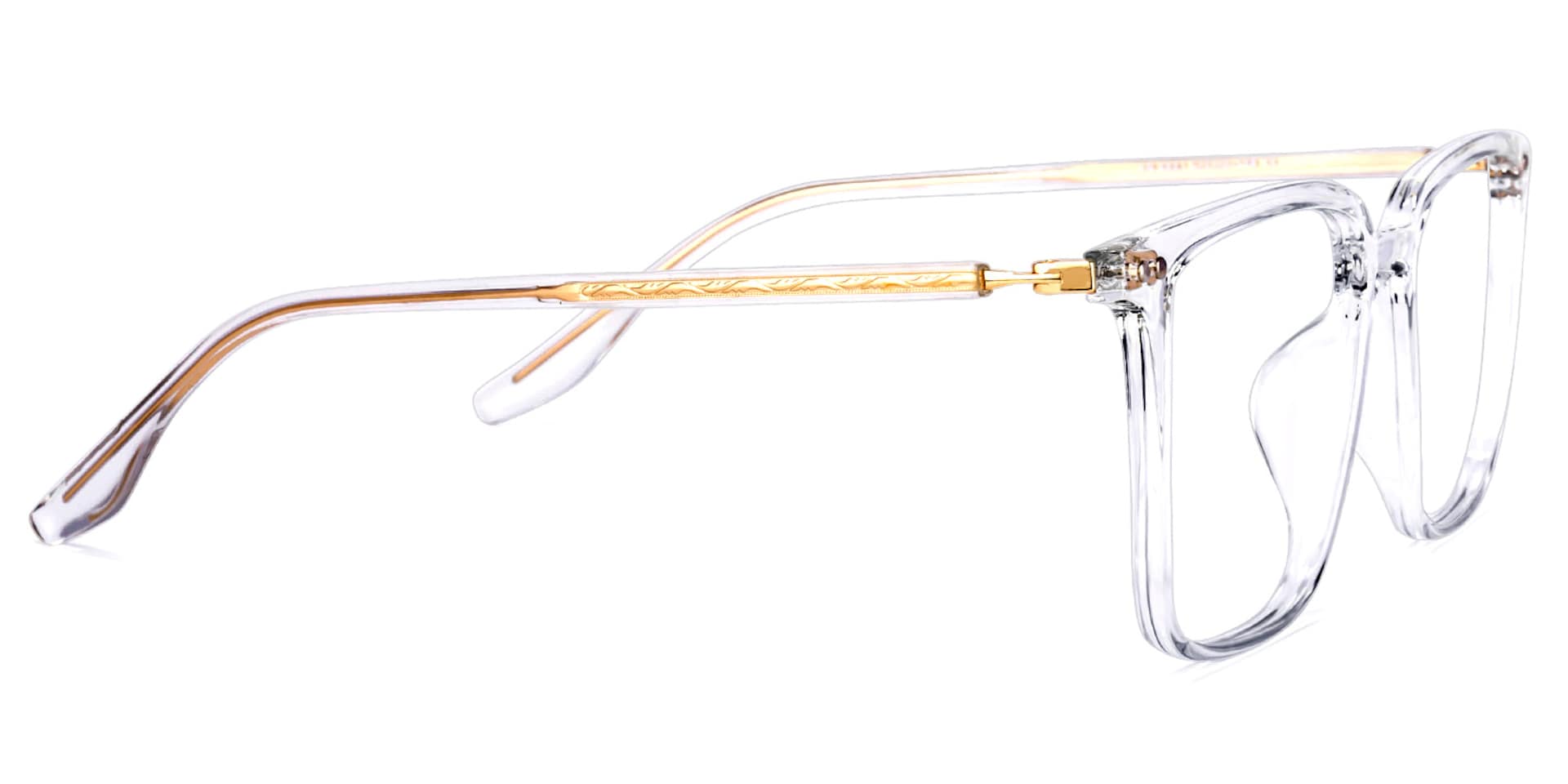 Tobias Square Crystal Glasses | Zeelool Glasses2