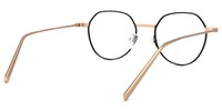 Wilder Round Black Glasses4