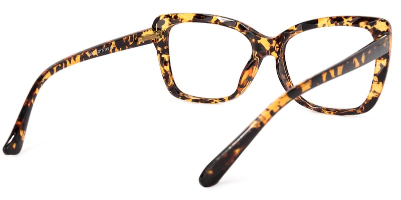 Wendell Cateye Tortoise Glasses | Zeelool Glasses4