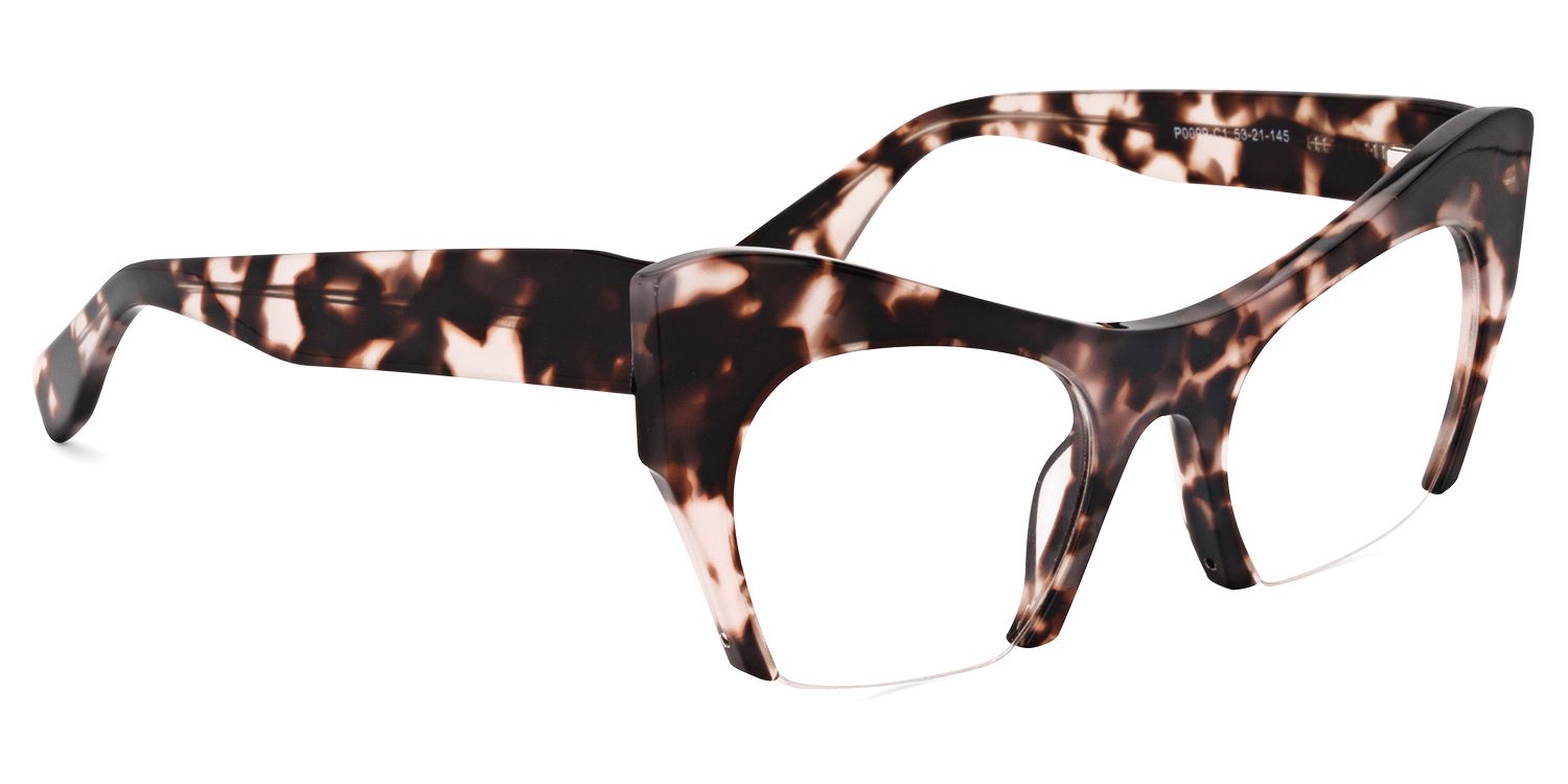 Kyle Cat Eye Light-Tortoise Glasses | Zeelool Glasses3